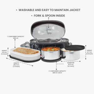 Best Price Milton Executive Lunch Box Black